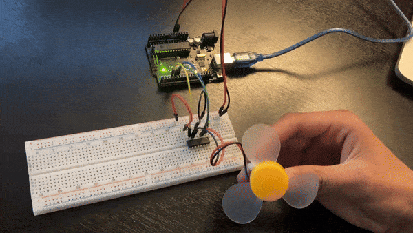 GIF of the Motor Prototype